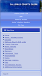 Mobile Screenshot of calloway.clerkinfo.net